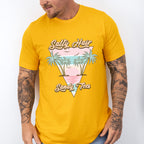 Salty Hair Sandy Toes Design - Summer Theme Unisex Crewneck T-Shirt Sweatshirt Hoodie