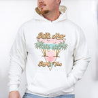 Salty Hair Sandy Toes Design - Summer Theme Unisex Crewneck T-Shirt Sweatshirt Hoodie