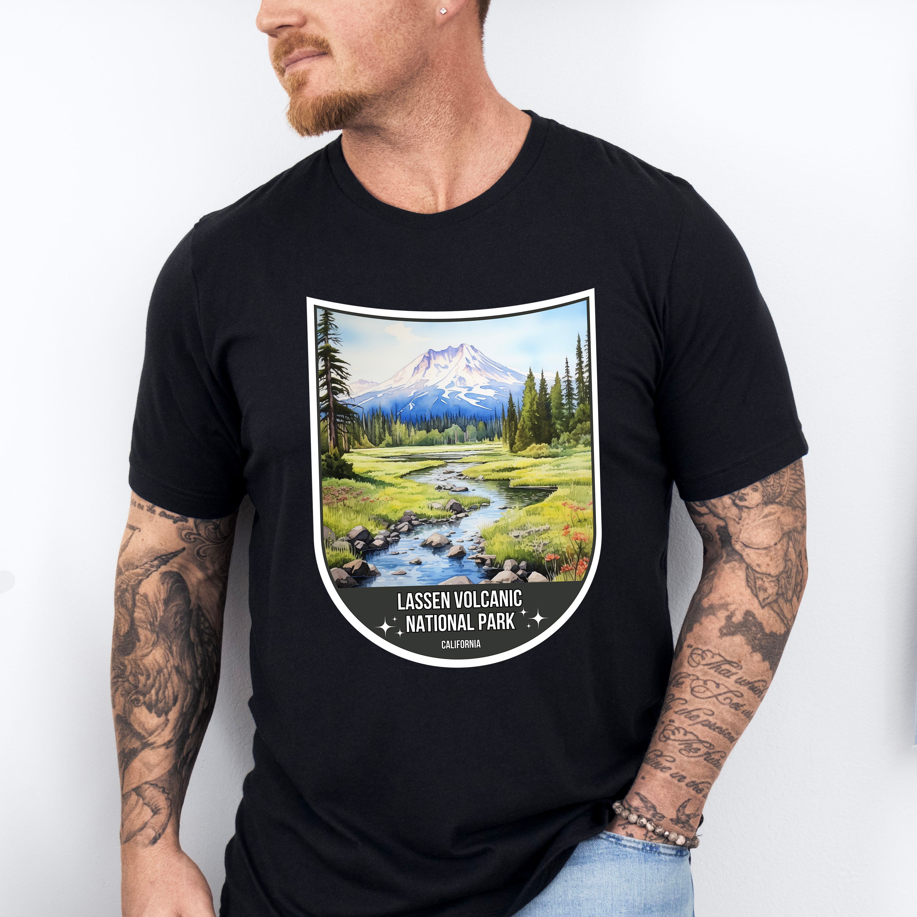 Lassen Volcanic National Park California - National Parks Unisex Crewneck T-Shirt Sweatshirt Hoodie