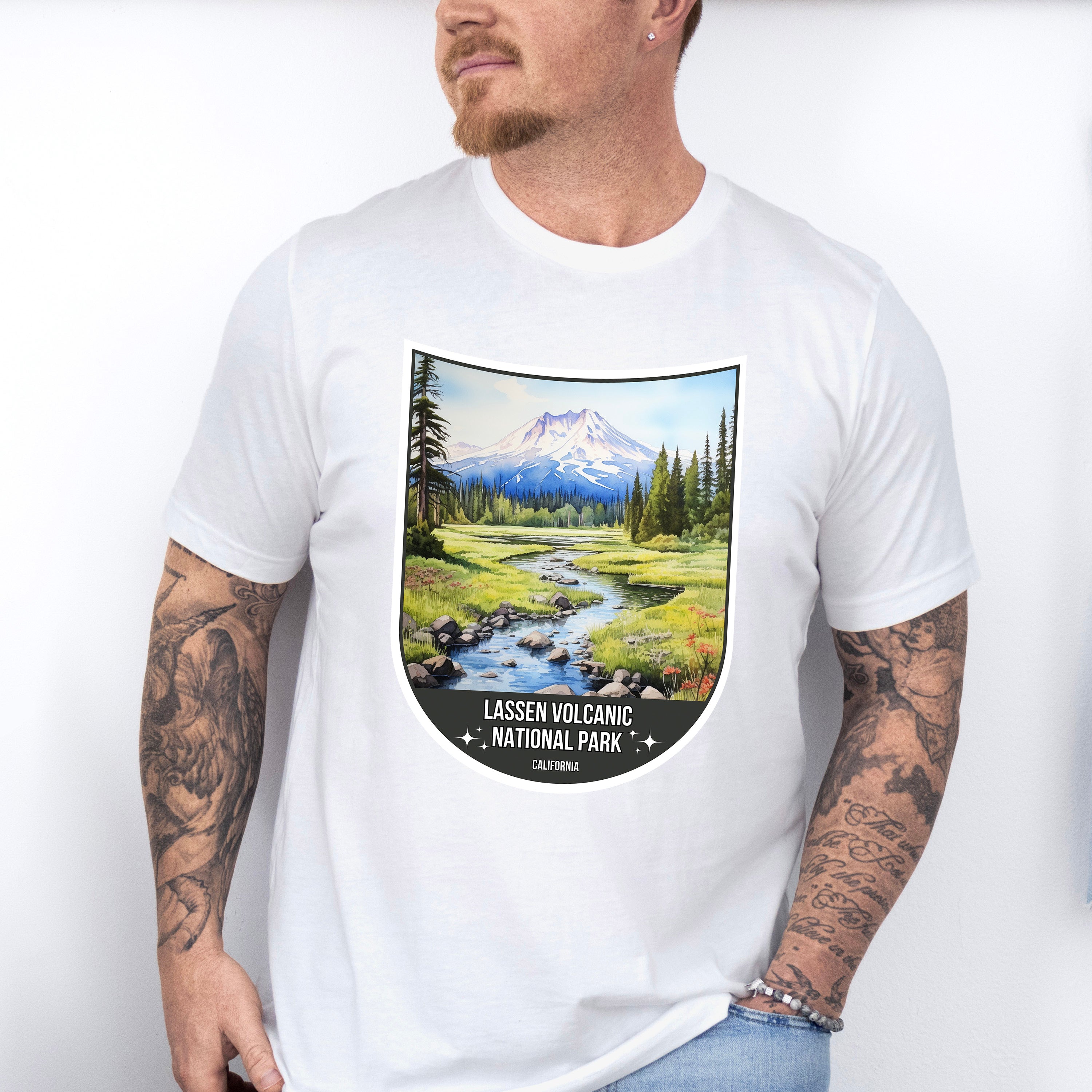 Lassen Volcanic National Park California - National Parks Unisex Crewneck T-Shirt Sweatshirt Hoodie