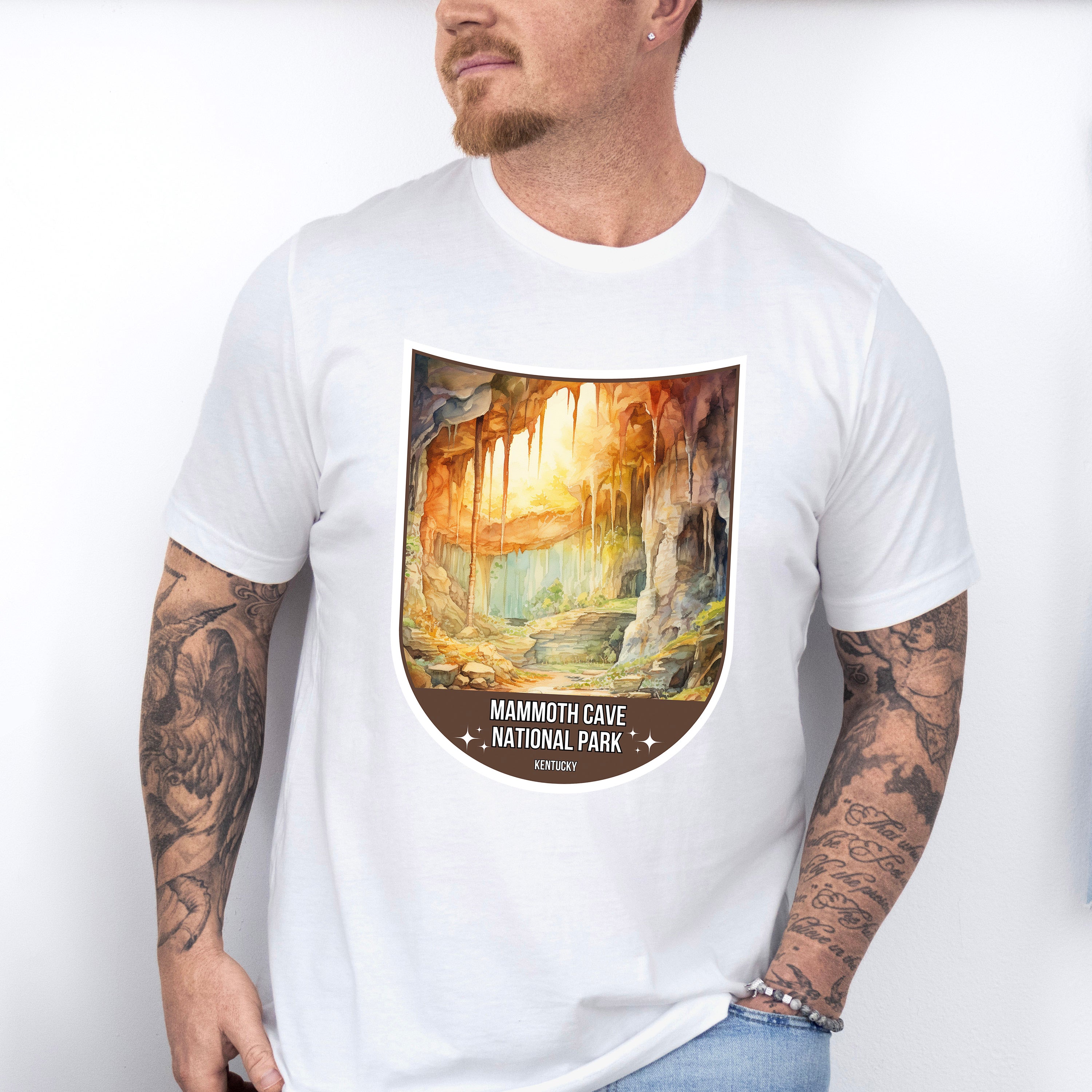 Mammoth Cave National Park Kentucky - National Parks Unisex Crewneck T-Shirt Sweatshirt Hoodie