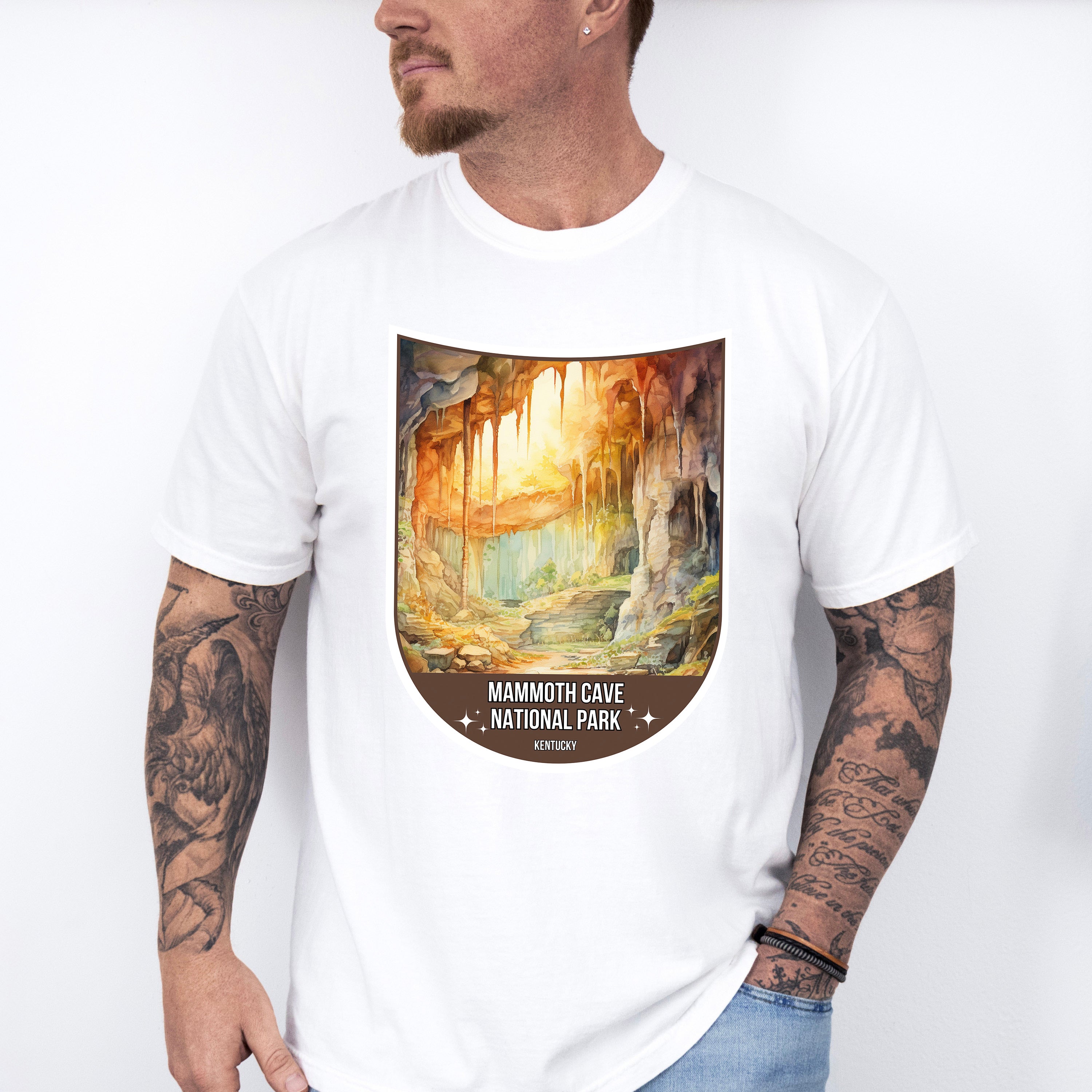 Mammoth Cave National Park Kentucky - National Parks Unisex Crewneck T-Shirt Sweatshirt Hoodie