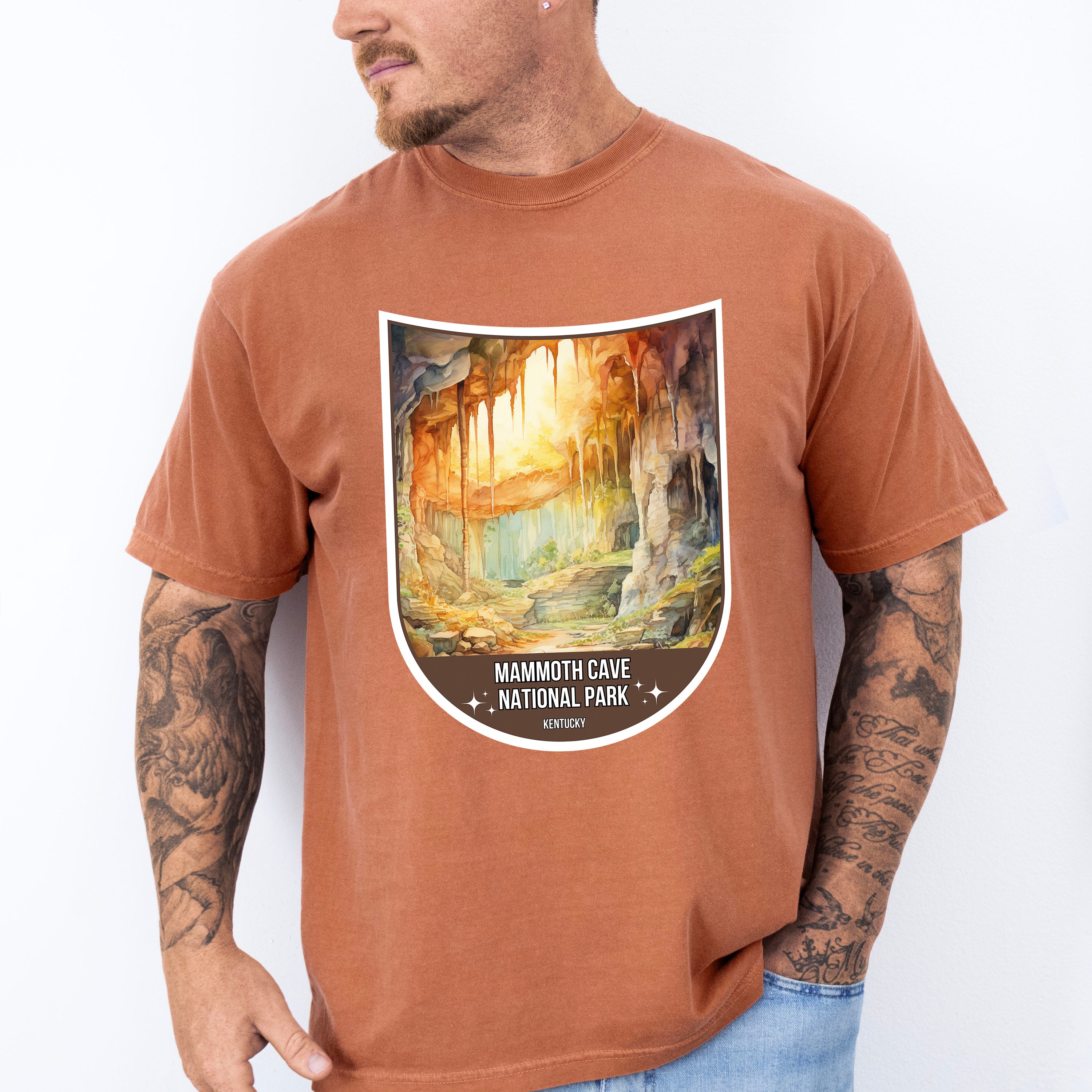 Mammoth Cave National Park Kentucky - National Parks Unisex Crewneck T-Shirt Sweatshirt Hoodie