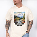 Mount Rainier National Park Washington - National Parks Unisex Crewneck T-Shirt Sweatshirt Hoodie