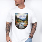 Mount Rainier National Park Washington - National Parks Unisex Crewneck T-Shirt Sweatshirt Hoodie