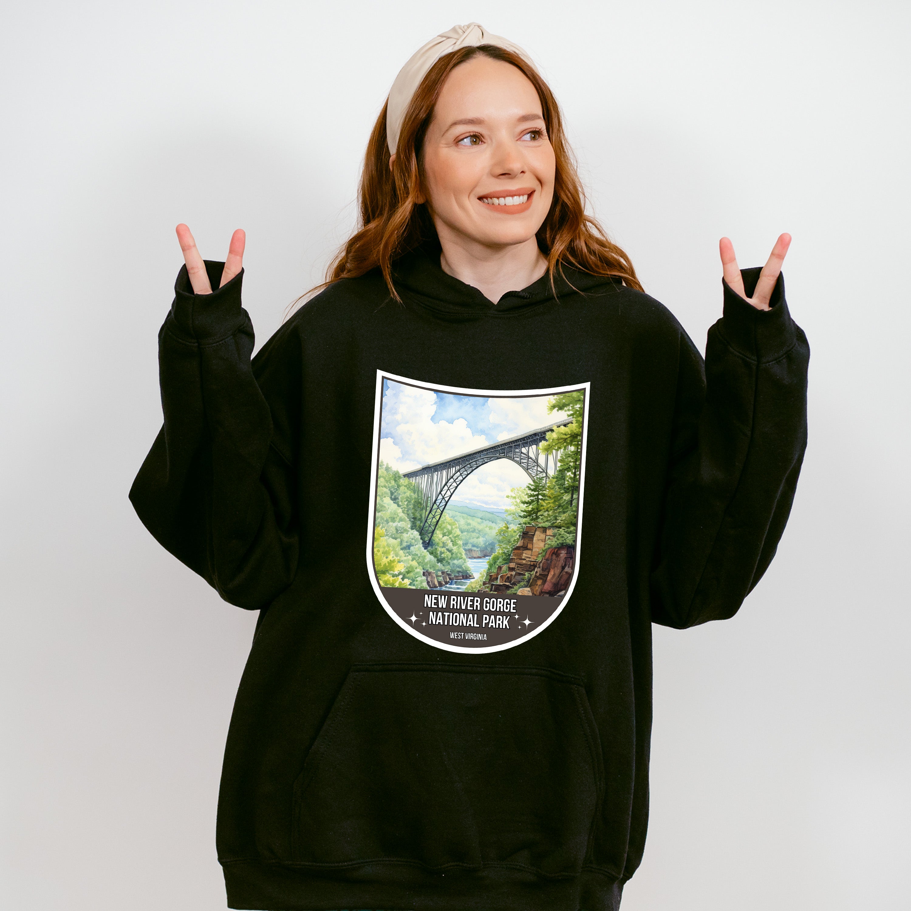 New River Gorge National Park West Virginia - National Parks Unisex Crewneck T-Shirt Sweatshirt Hoodie