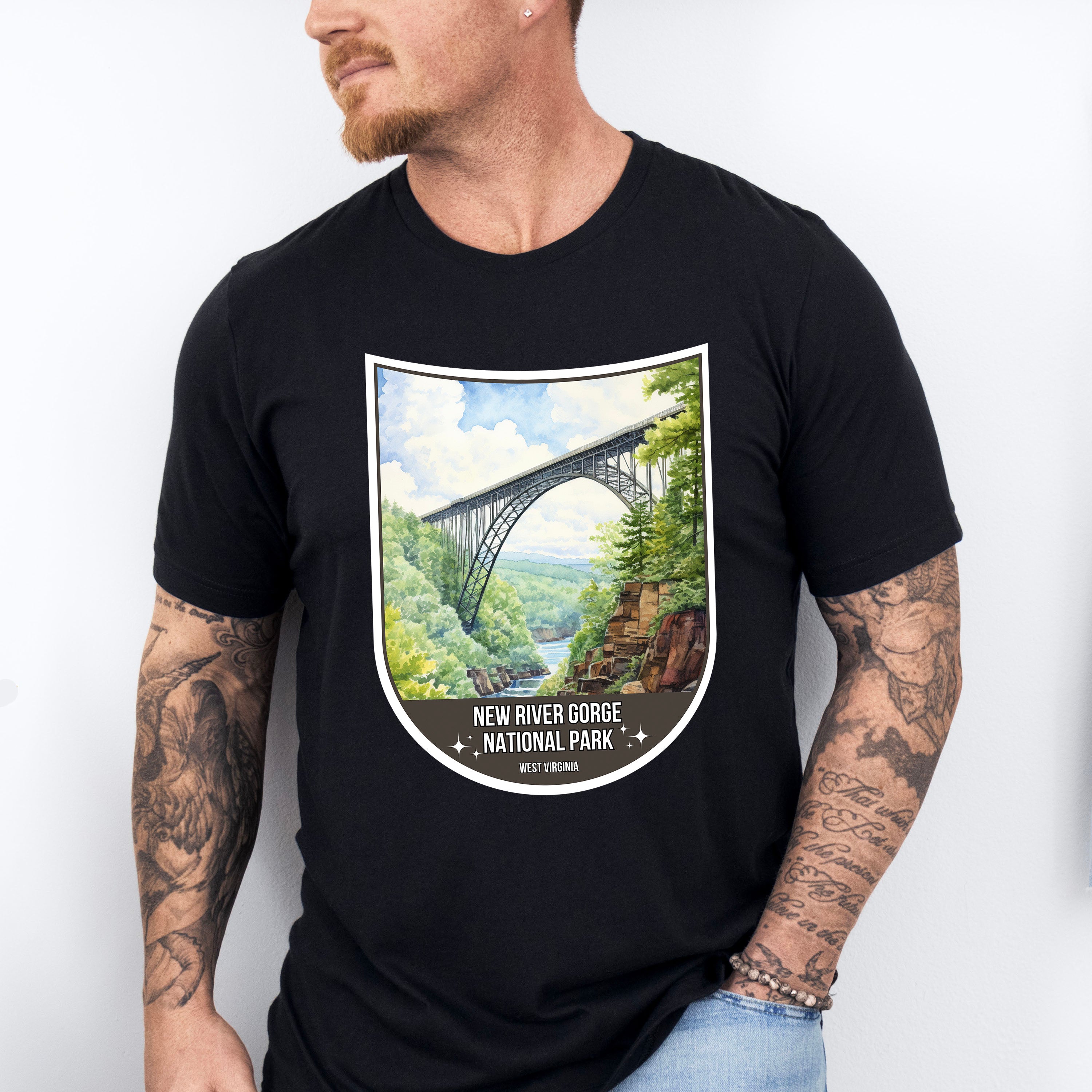 New River Gorge National Park West Virginia - National Parks Unisex Crewneck T-Shirt Sweatshirt Hoodie