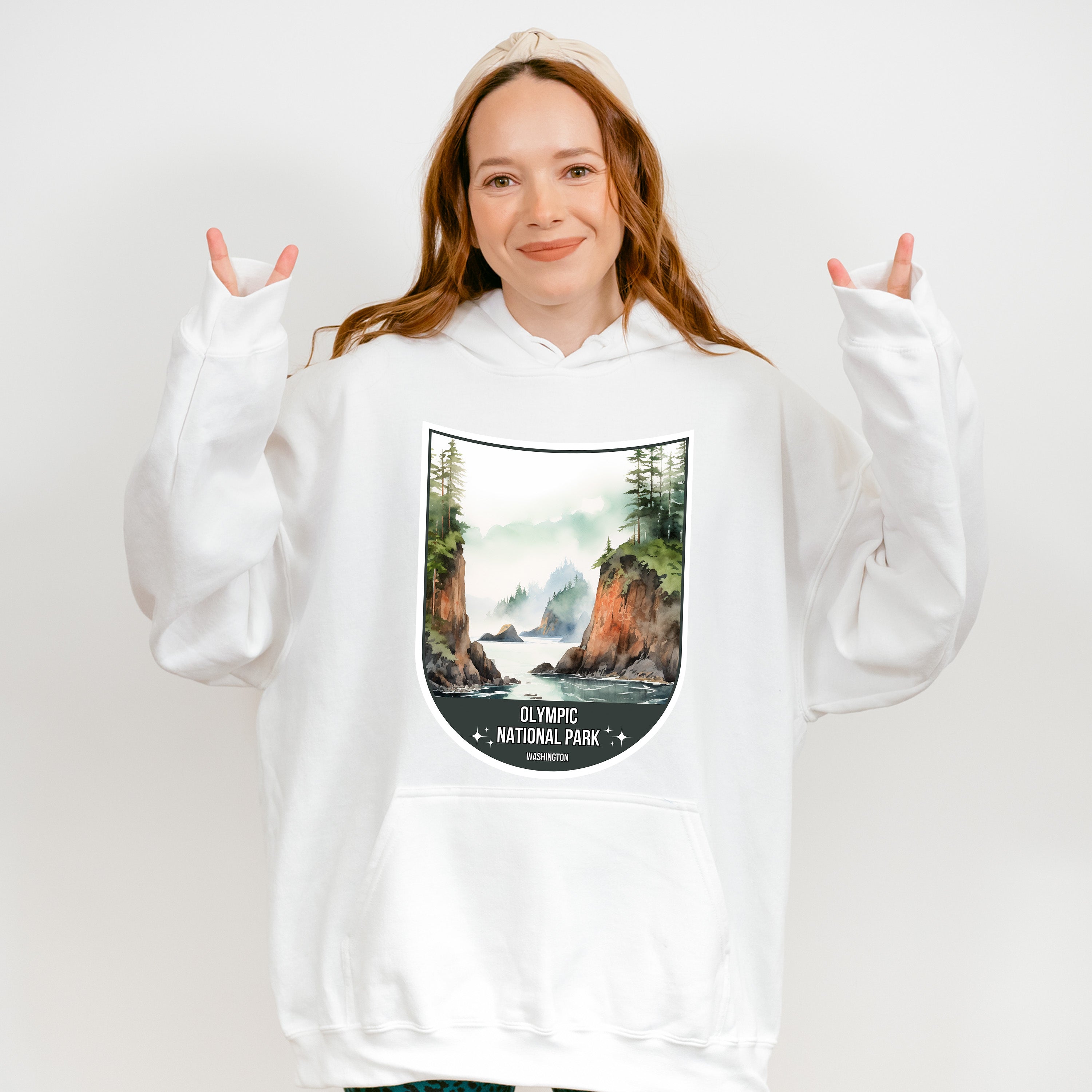 Olympic National Park Washington - National Parks Unisex Crewneck T-Shirt Sweatshirt Hoodie