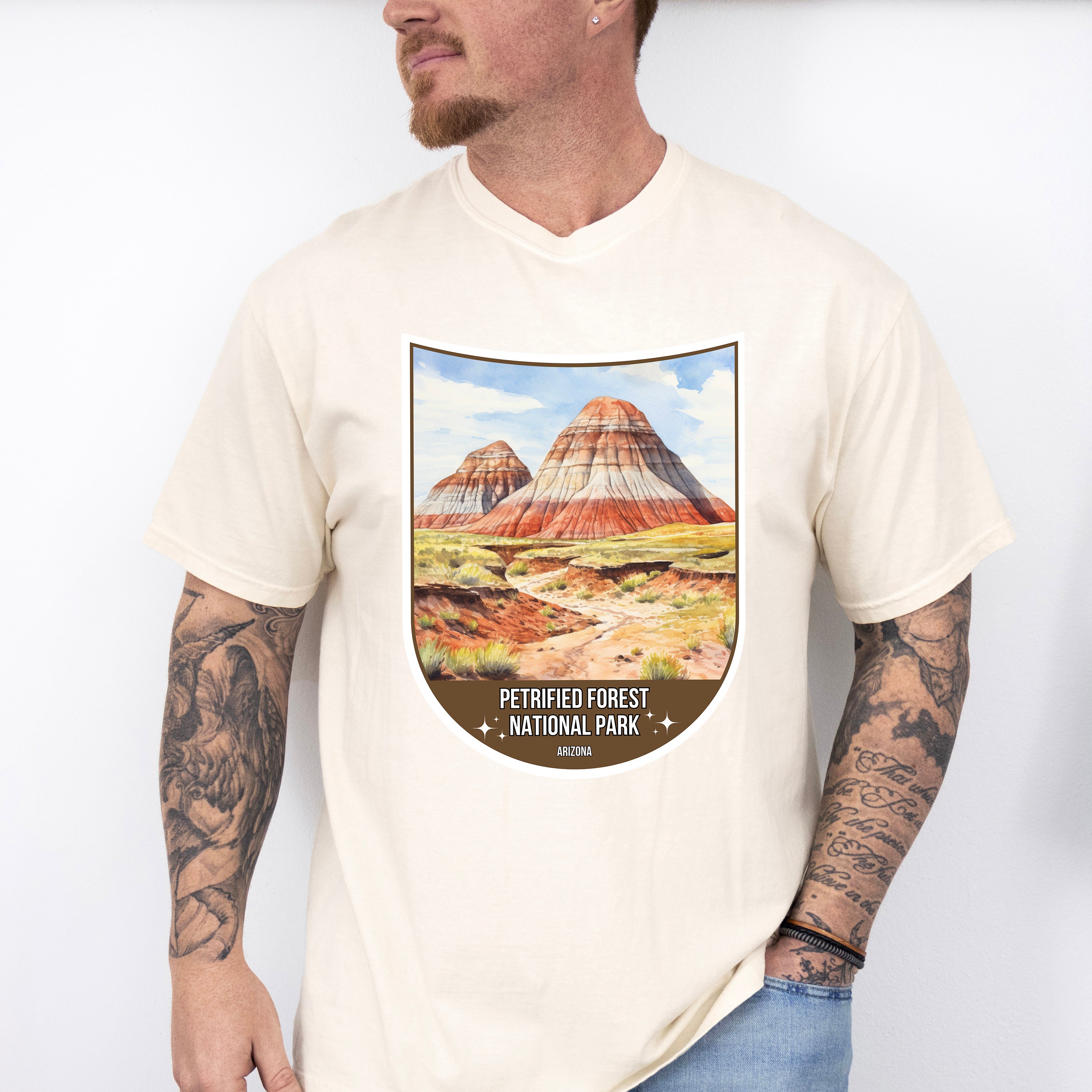 Petrified Forest National Park Arizona - National Parks Unisex Crewneck T-Shirt Sweatshirt Hoodie