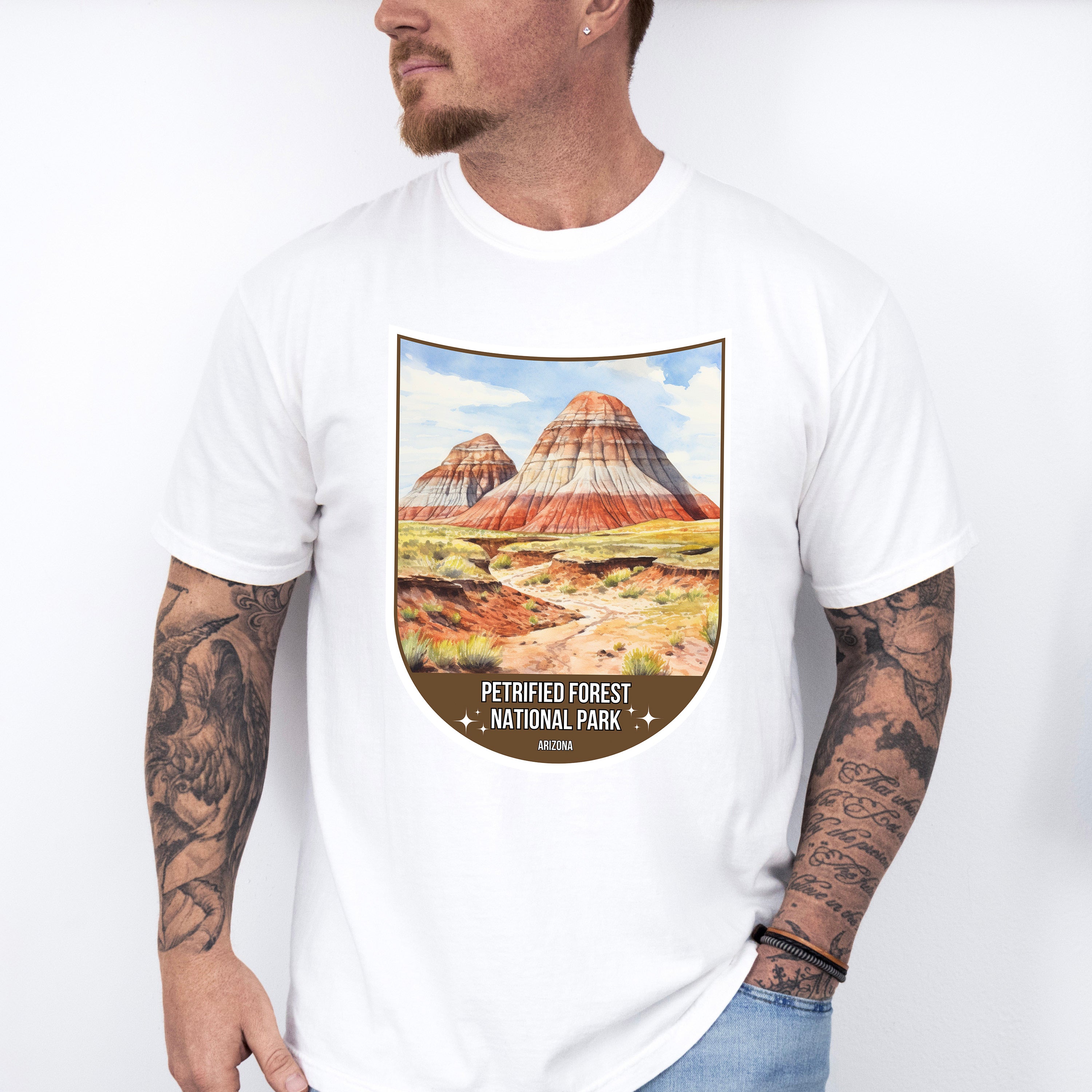 Petrified Forest National Park Arizona - National Parks Unisex Crewneck T-Shirt Sweatshirt Hoodie