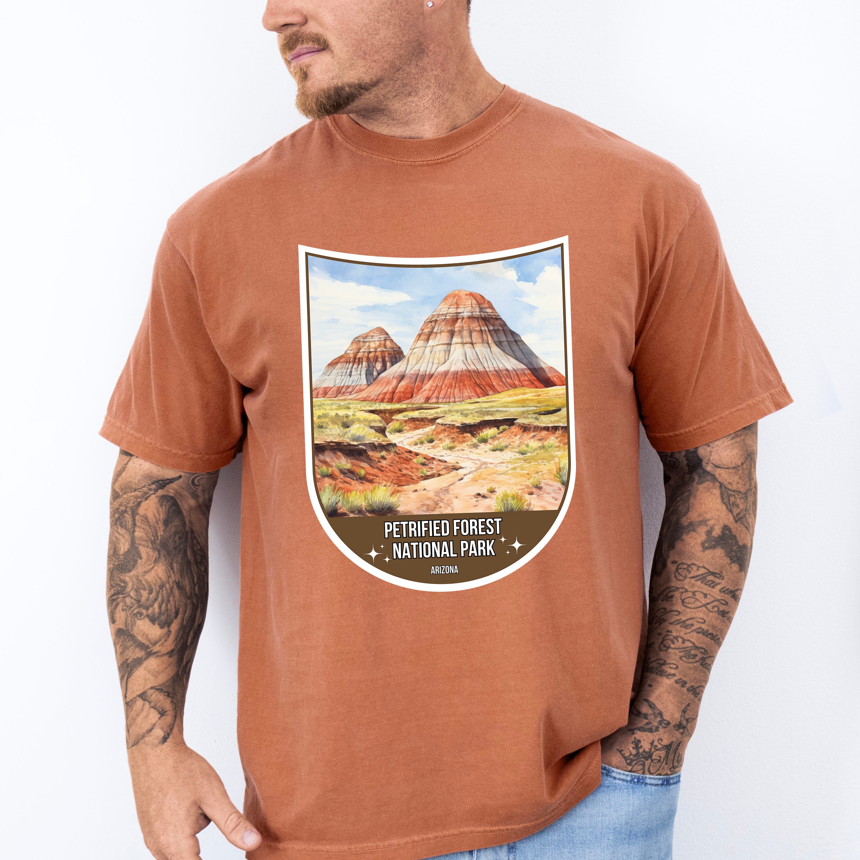 Petrified Forest National Park Arizona - National Parks Unisex Crewneck T-Shirt Sweatshirt Hoodie