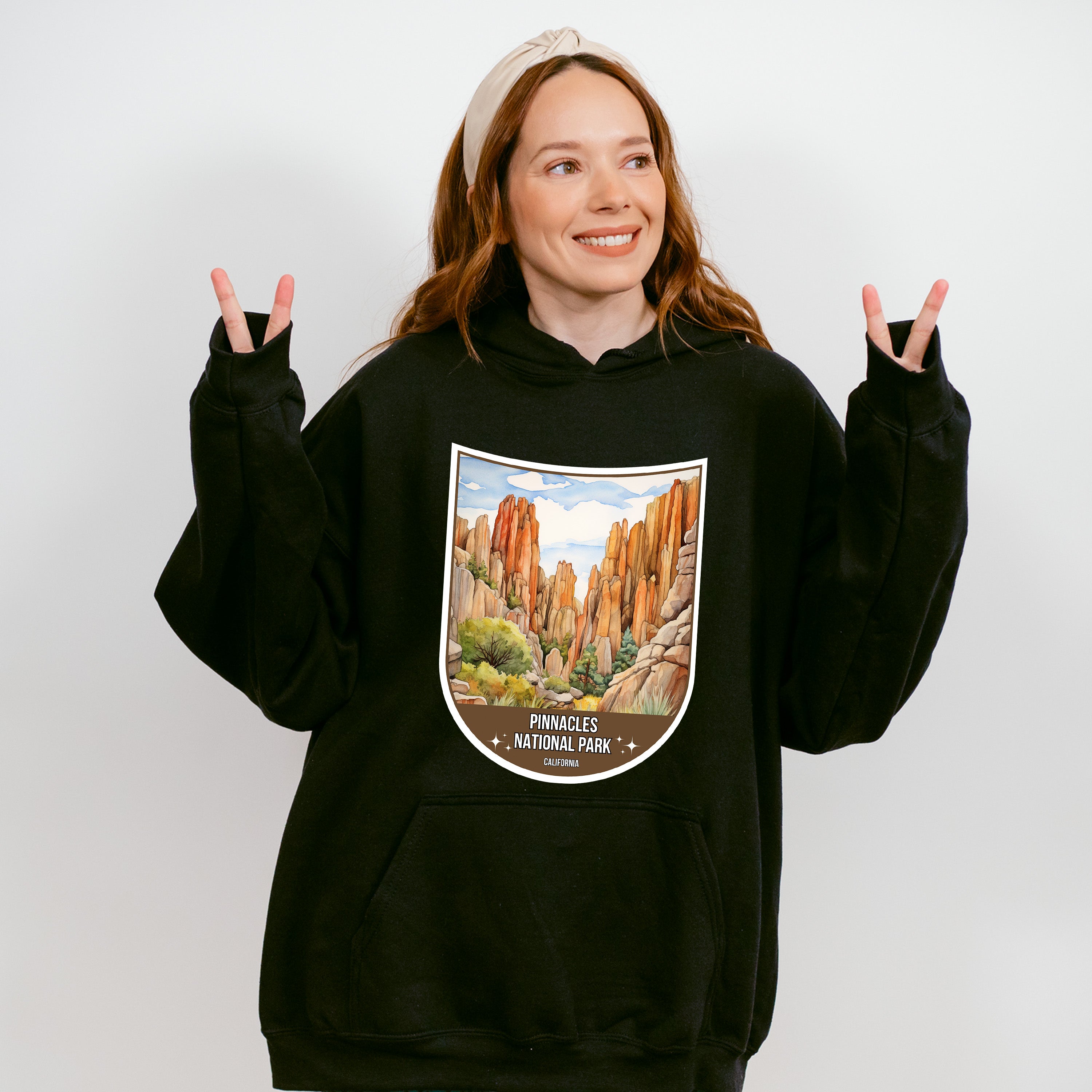 Pinnacles National Park California - National Parks Unisex Crewneck T-Shirt Sweatshirt Hoodie