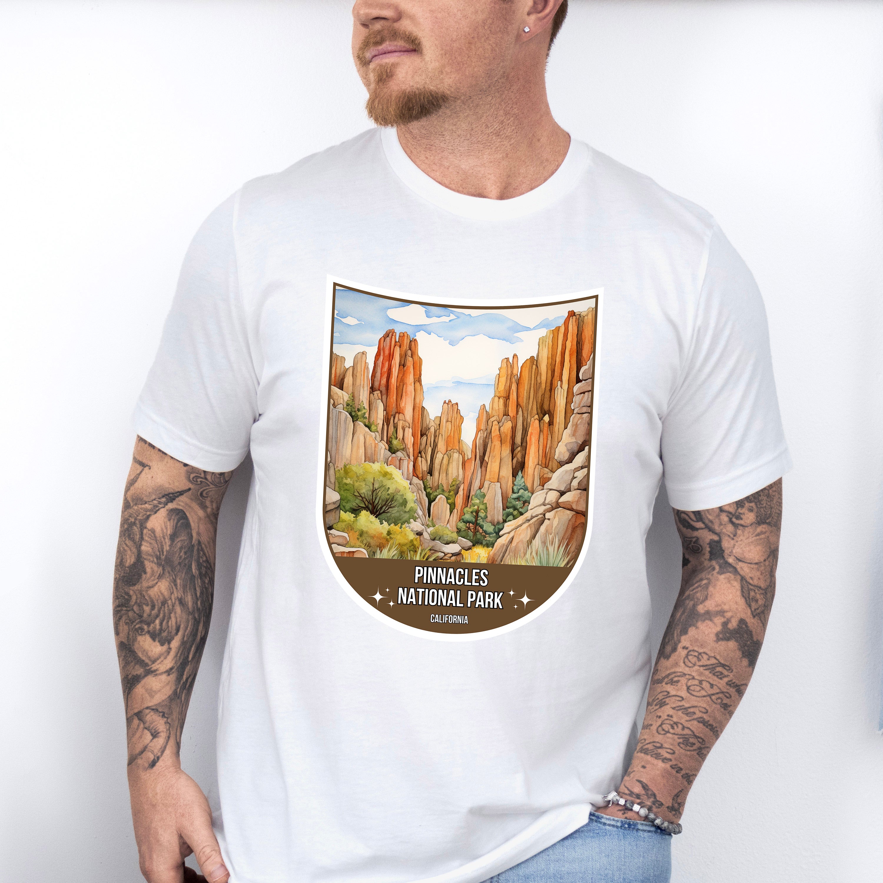 Pinnacles National Park California - National Parks Unisex Crewneck T-Shirt Sweatshirt Hoodie