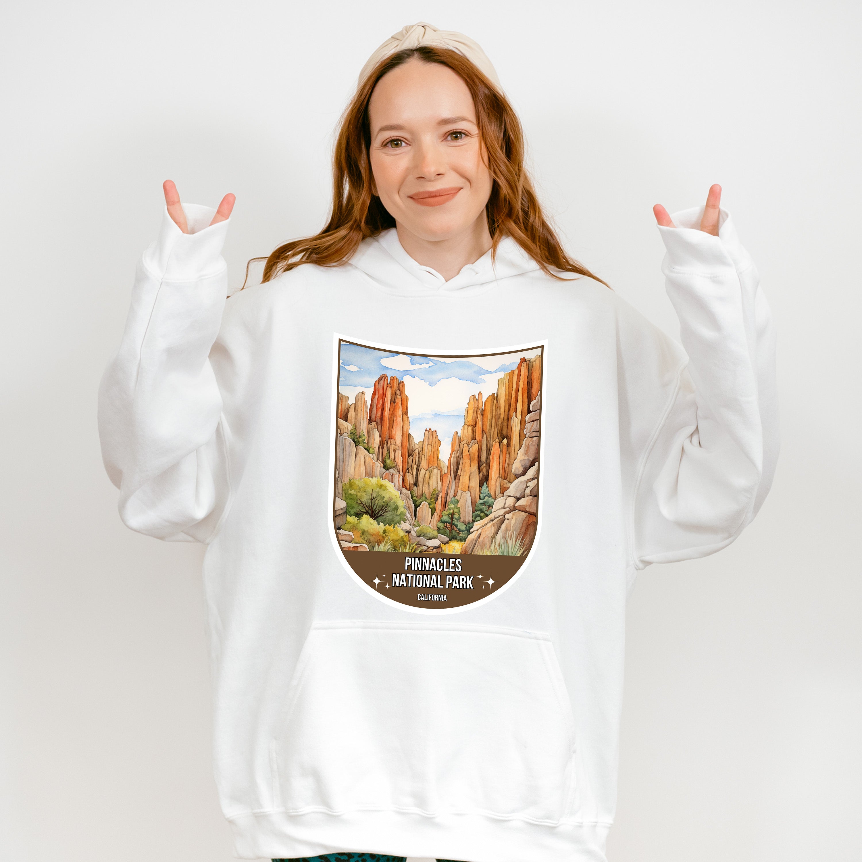 Pinnacles National Park California - National Parks Unisex Crewneck T-Shirt Sweatshirt Hoodie