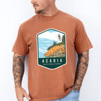 Acadia National Park Colorful Design - National Parks Unisex Crewneck T-Shirt Sweatshirt Hoodie