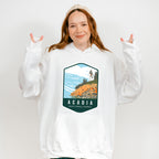 Acadia National Park Colorful Design - National Parks Unisex Crewneck T-Shirt Sweatshirt Hoodie