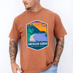 American Samoa National Park Colorful Design - National Parks Unisex Crewneck T-Shirt Sweatshirt Hoodie