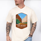 Big Bend National Park Colorful Design - National Parks Unisex Crewneck T-Shirt Sweatshirt Hoodie