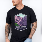 Black Canyon National Park Colorful Design - National Parks Unisex Crewneck T-Shirt Sweatshirt Hoodie