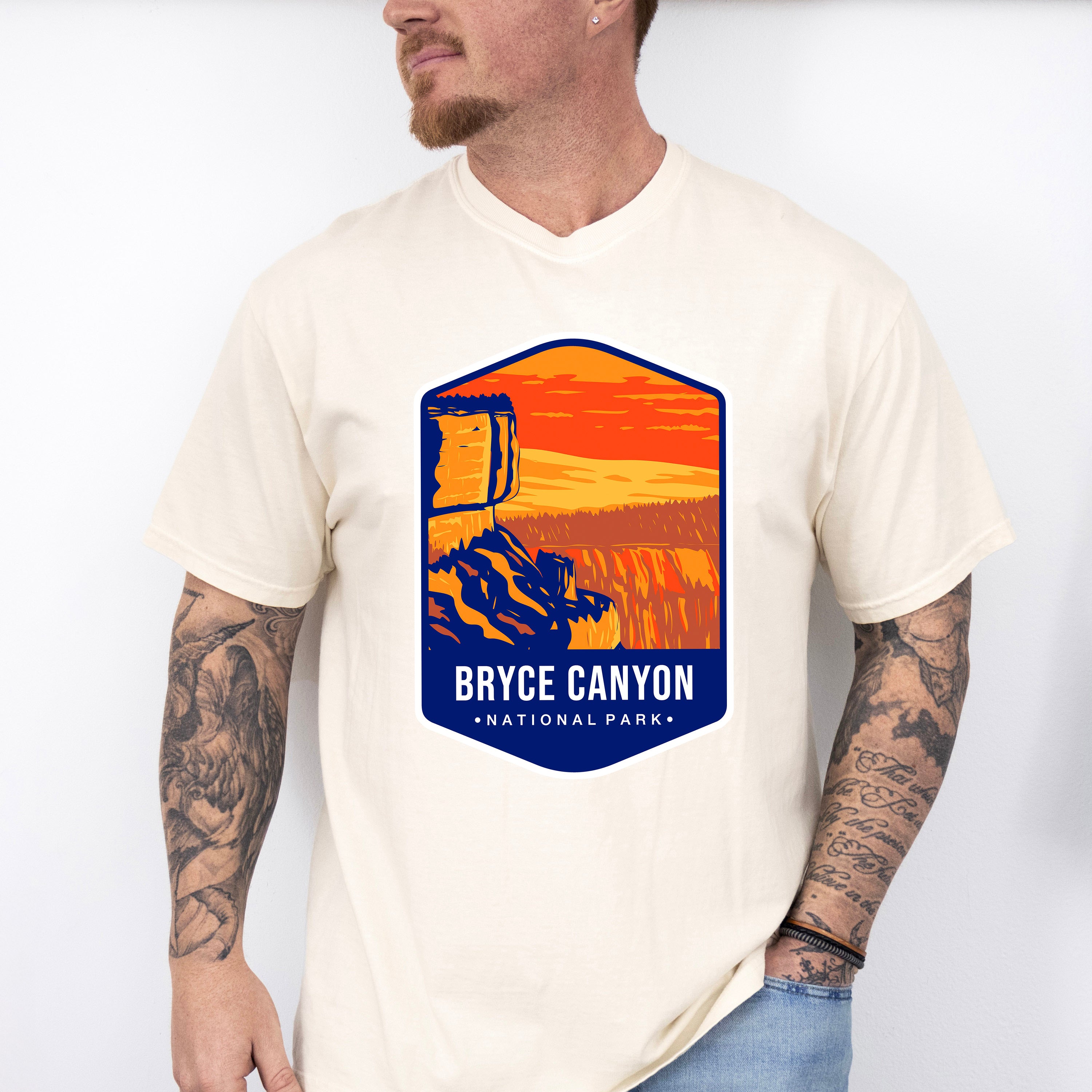Bryce Canyon National Park Colorful Design - National Parks Unisex Crewneck T-Shirt Sweatshirt Hoodie