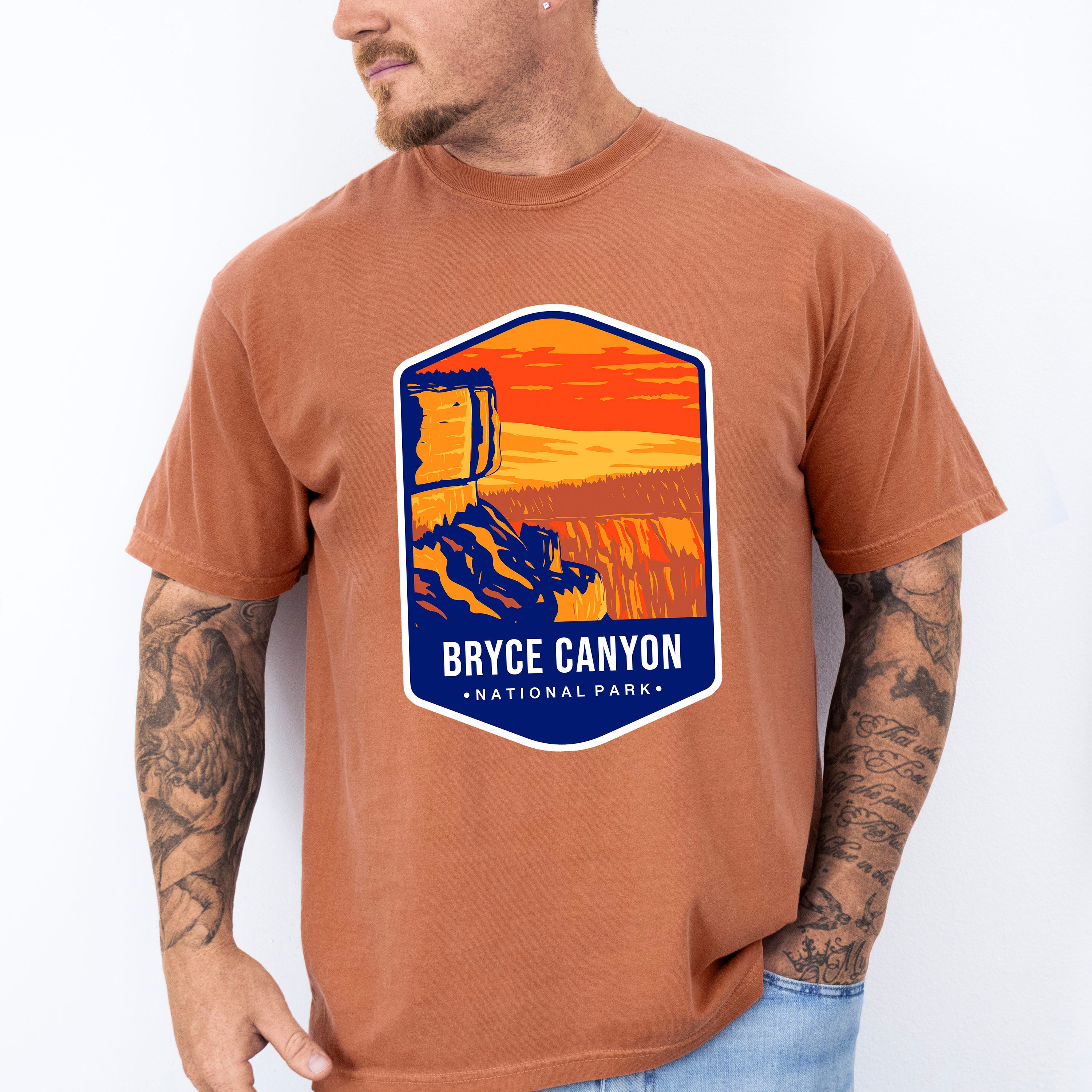 Bryce Canyon National Park Colorful Design - National Parks Unisex Crewneck T-Shirt Sweatshirt Hoodie