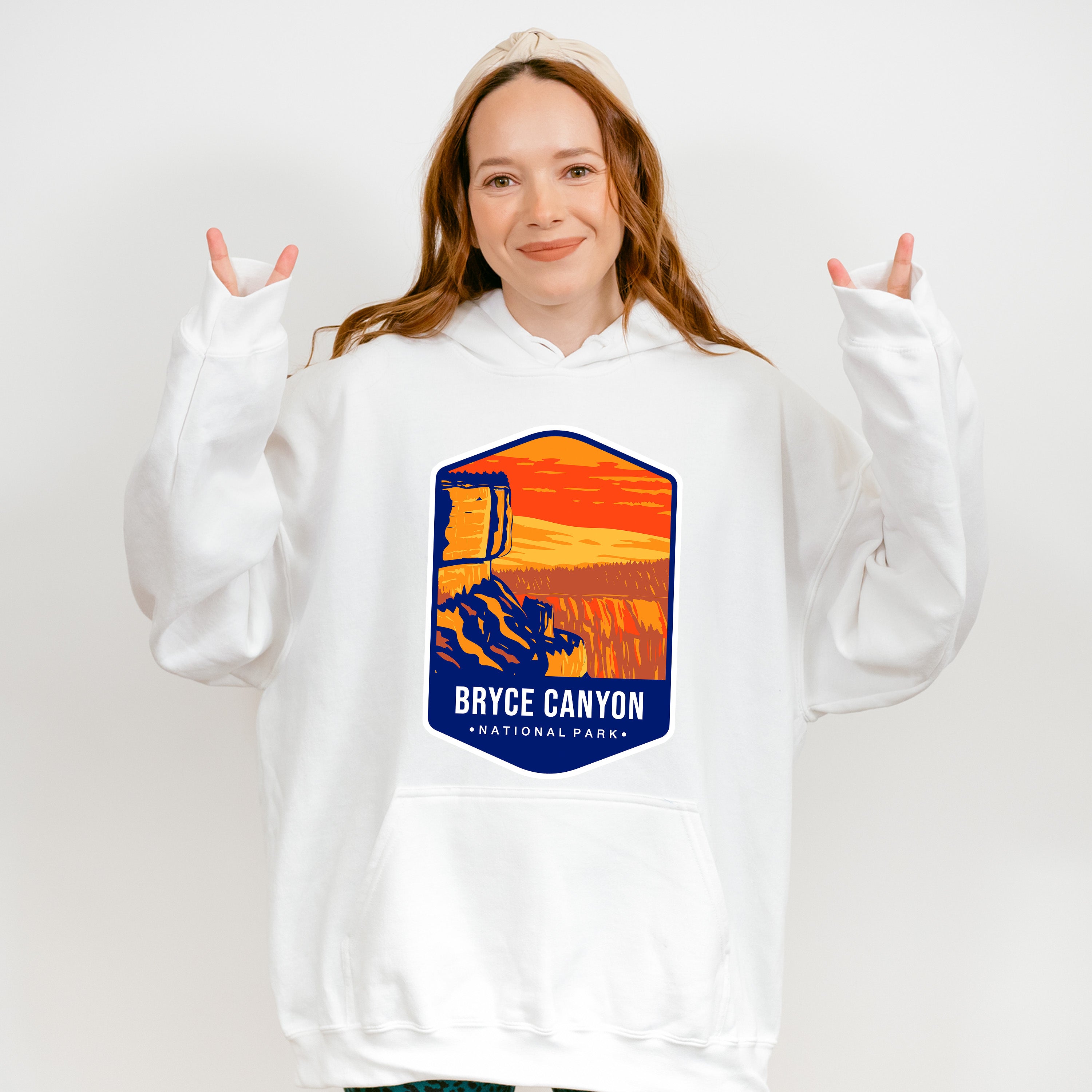 Bryce Canyon National Park Colorful Design - National Parks Unisex Crewneck T-Shirt Sweatshirt Hoodie