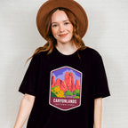 Canyonlands National Park Colorful Design - National Parks Unisex Crewneck T-Shirt Sweatshirt Hoodie