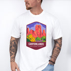 Canyonlands National Park Colorful Design - National Parks Unisex Crewneck T-Shirt Sweatshirt Hoodie