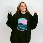 Capitol Reef National Park Colorful Design - National Parks Unisex Crewneck T-Shirt Sweatshirt Hoodie