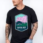 Capitol Reef National Park Colorful Design - National Parks Unisex Crewneck T-Shirt Sweatshirt Hoodie