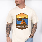 Channel Islands National Park Colorful Design - National Parks Unisex Crewneck T-Shirt Sweatshirt Hoodie