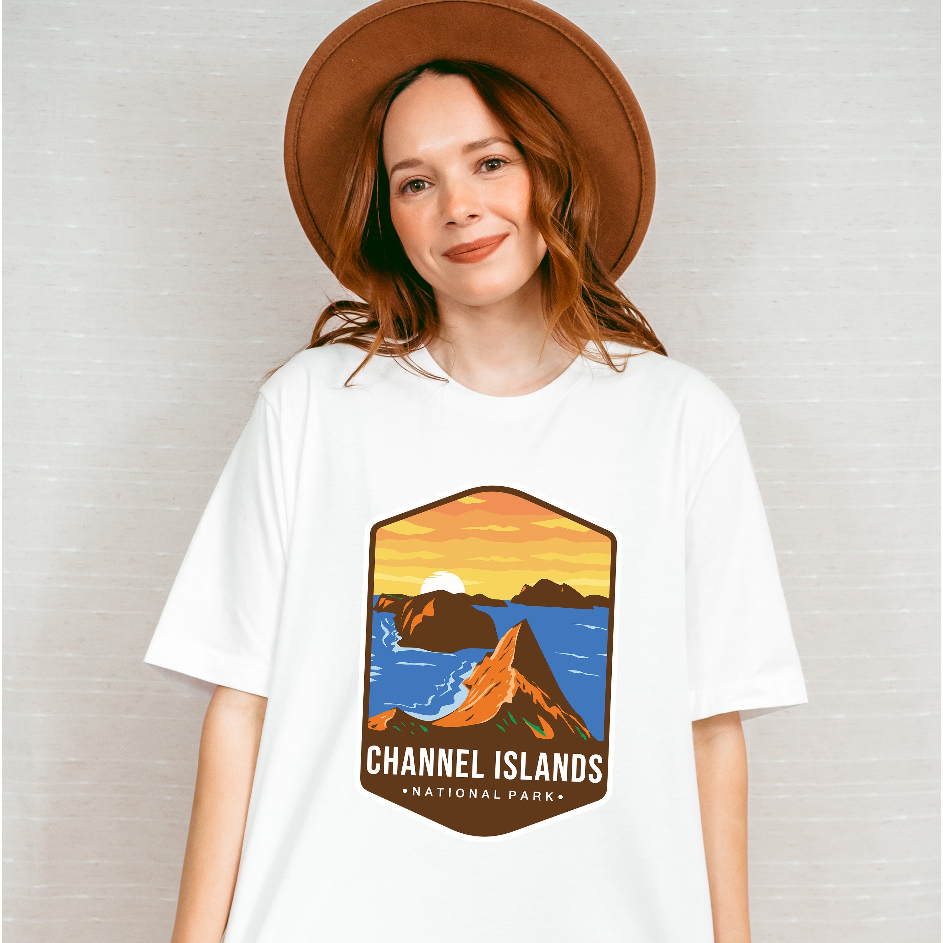 Channel Islands National Park Colorful Design - National Parks Unisex Crewneck T-Shirt Sweatshirt Hoodie