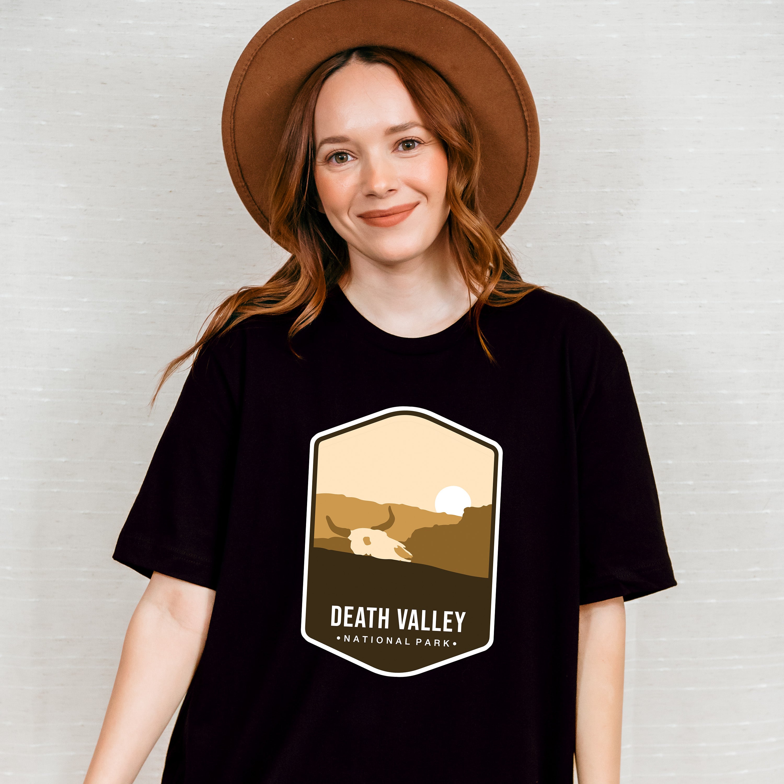 Death Valley National Park Colorful Design - National Parks Unisex Crewneck T-Shirt Sweatshirt Hoodie