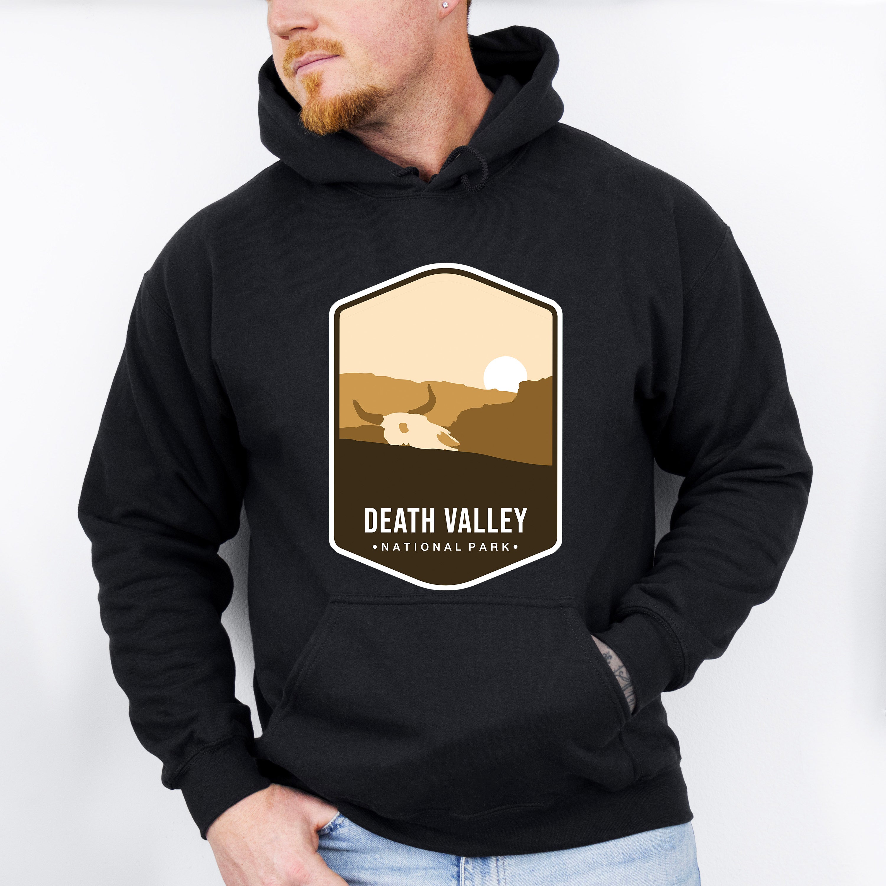 Death Valley National Park Colorful Design - National Parks Unisex Crewneck T-Shirt Sweatshirt Hoodie