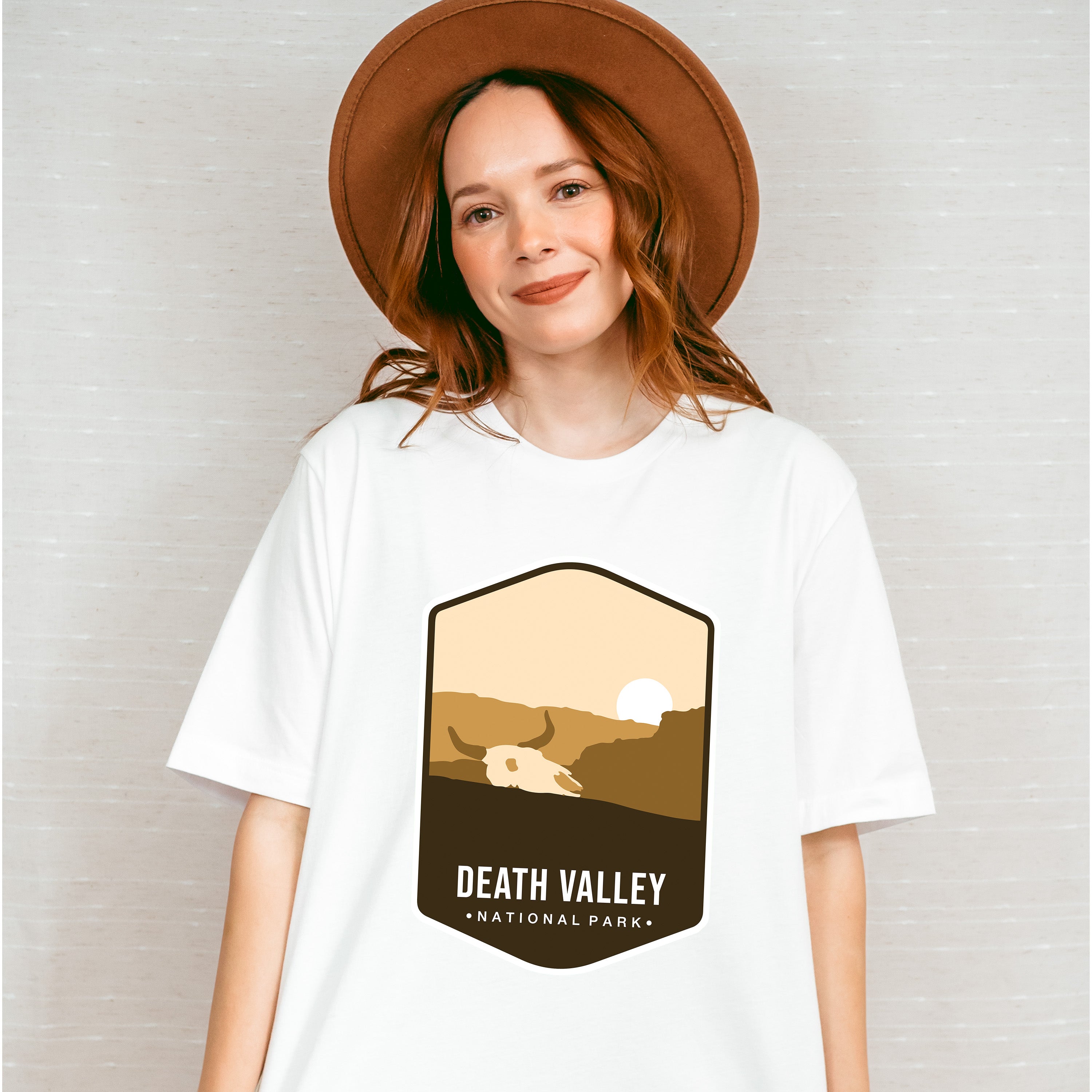 Death Valley National Park Colorful Design - National Parks Unisex Crewneck T-Shirt Sweatshirt Hoodie