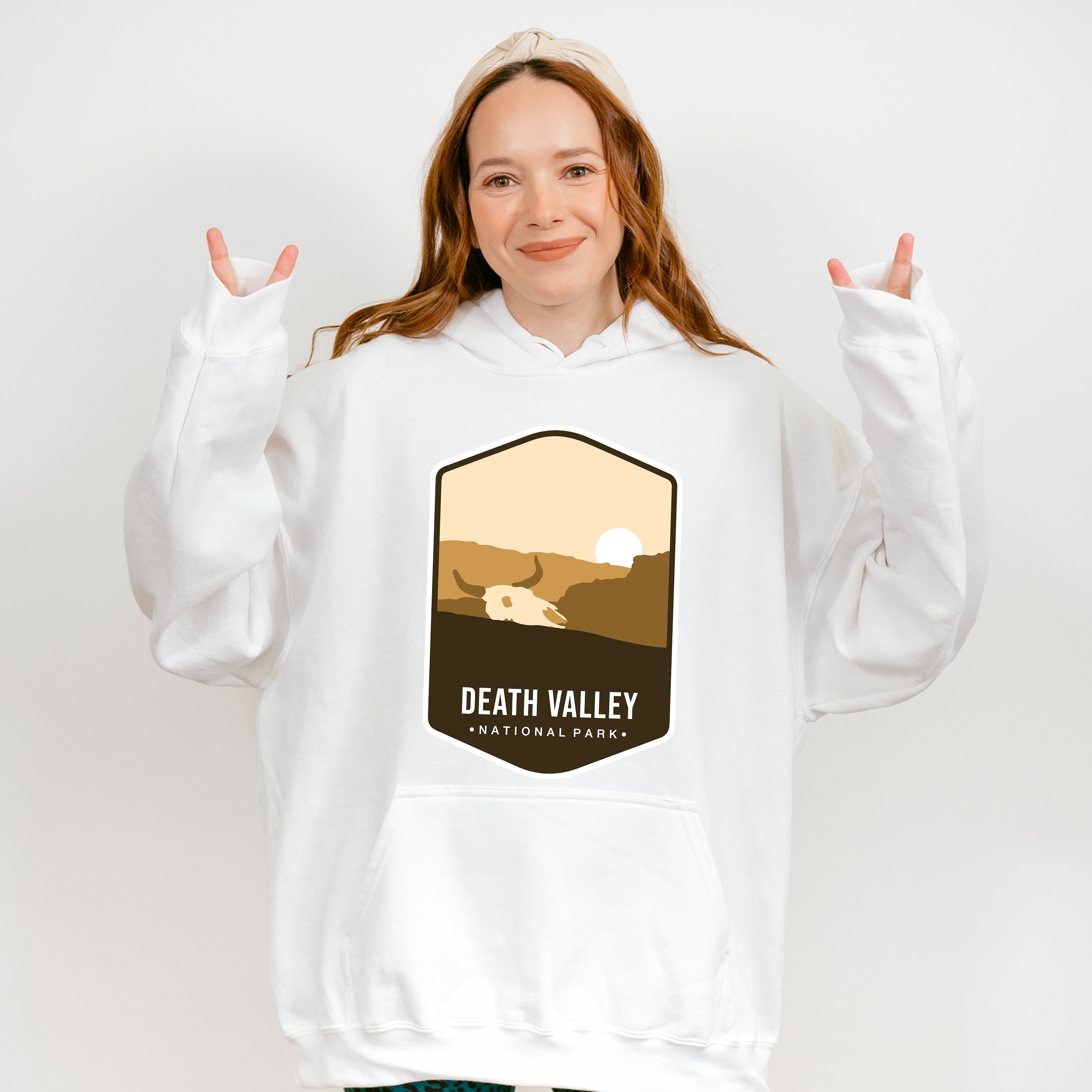 Death Valley National Park Colorful Design - National Parks Unisex Crewneck T-Shirt Sweatshirt Hoodie