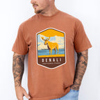 Denali National Park Colorful Design - National Parks Unisex Crewneck T-Shirt Sweatshirt Hoodie