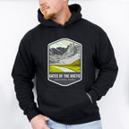 Gates Of The Arctic National Park Colorful Design - National Parks Unisex Crewneck T-Shirt Sweatshirt Hoodie