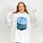 Gateway Arch National Park Colorful Design - National Parks Unisex Crewneck T-Shirt Sweatshirt Hoodie