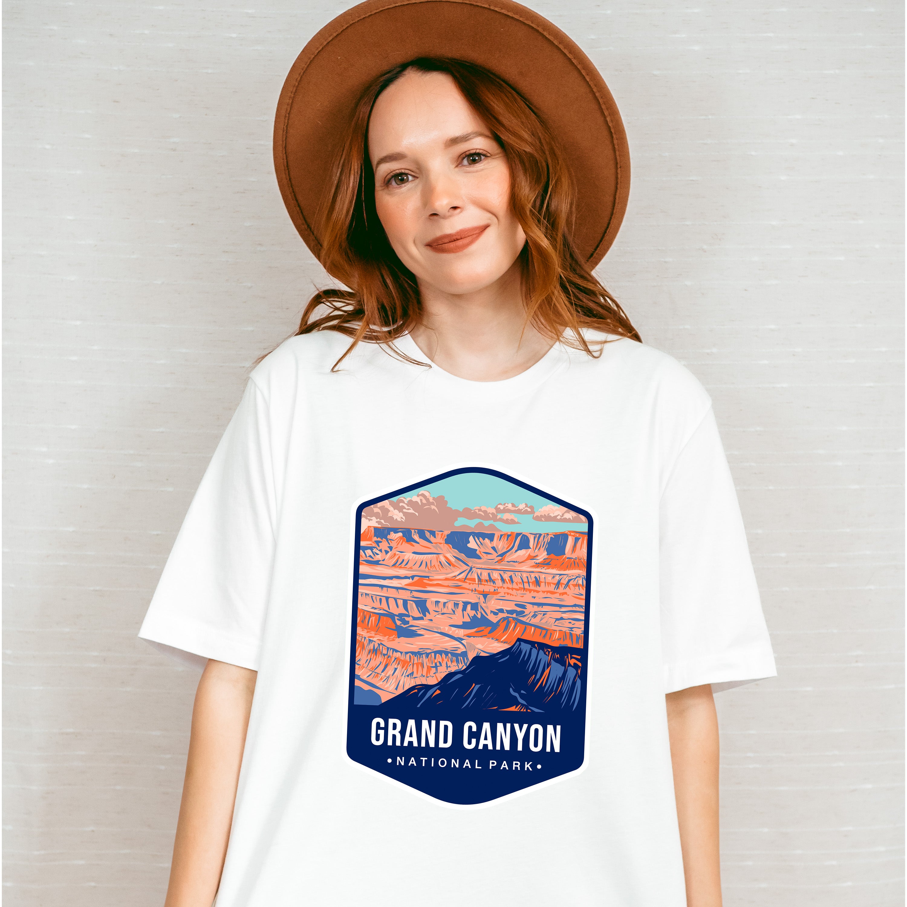 Grand Canyon National Park Colorful Design - National Parks Unisex Crewneck T-Shirt Sweatshirt Hoodie