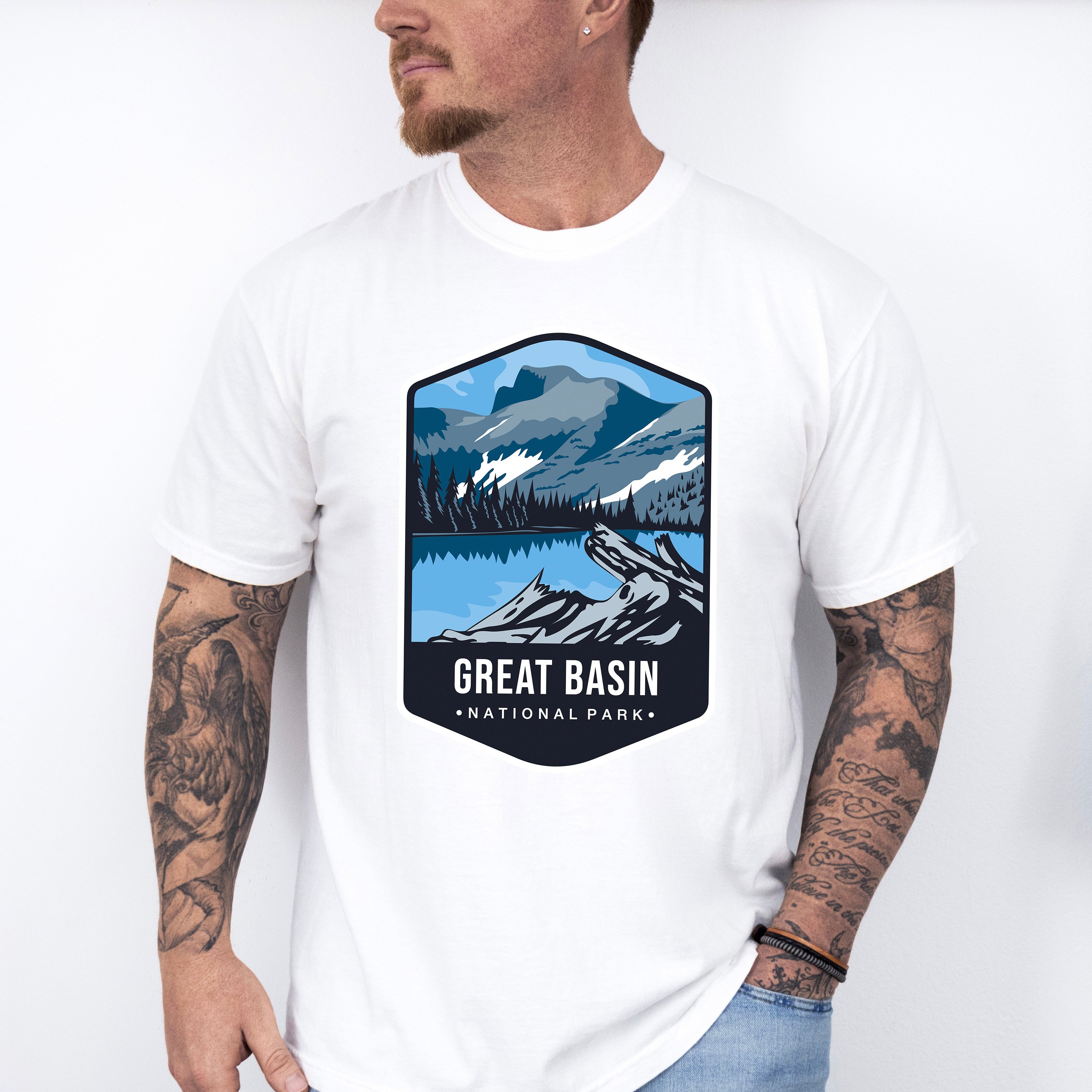 Great Basin National Park Colorful Design - National Parks Unisex Crewneck T-Shirt Sweatshirt Hoodie