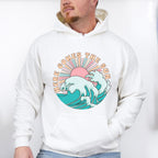 Here Comes The Sun Design - Summer Theme Unisex Crewneck T-Shirt Sweatshirt Hoodie