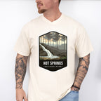 Hot Springs National Park Colorful Design - National Parks Unisex Crewneck T-Shirt Sweatshirt Hoodie