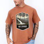 Hot Springs National Park Colorful Design - National Parks Unisex Crewneck T-Shirt Sweatshirt Hoodie