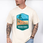 Indiana Dunes National Park Colorful Design - National Parks Unisex Crewneck T-Shirt Sweatshirt Hoodie