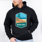 Indiana Dunes National Park Colorful Design - National Parks Unisex Crewneck T-Shirt Sweatshirt Hoodie