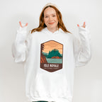 Isle Royale National Park Colorful Design - National Parks Unisex Crewneck T-Shirt Sweatshirt Hoodie
