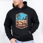 Joshua Tree National Park Colorful Design - National Parks Unisex Crewneck T-Shirt Sweatshirt Hoodie