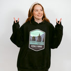 Kenai Fjords National Park Colorful Design - National Parks Unisex Crewneck T-Shirt Sweatshirt Hoodie