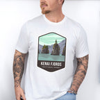 Kenai Fjords National Park Colorful Design - National Parks Unisex Crewneck T-Shirt Sweatshirt Hoodie